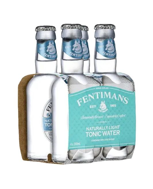 Fentimans Naturally Light Tonic Water x4