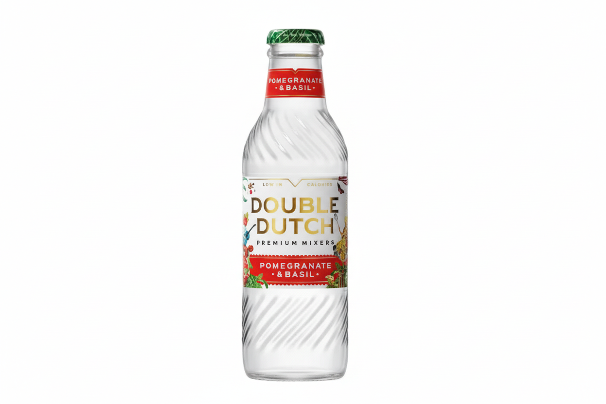 Double Dutch, Pommegranat & Basilikum. 2 stk
